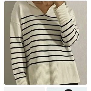 Zara striped sweater